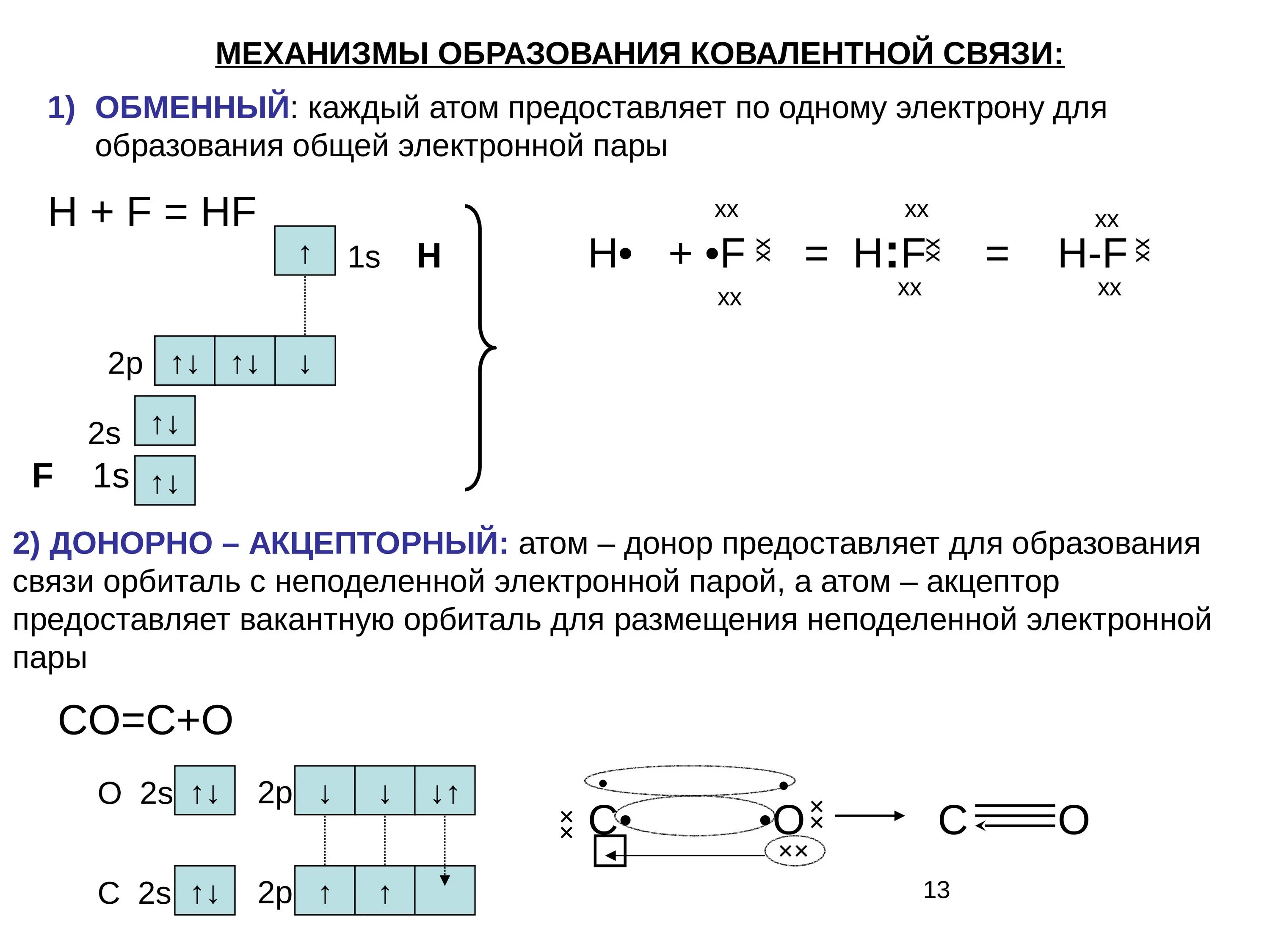 Фтор схема образования связи. Обменный механизм образования ковалентной связи схема. HF механизм образования связи. Механизм образования ковалентной связи схема. Обменный механизм ковалентной связи.