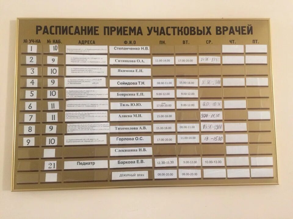 Врачи поликлиники номер 10. Поликлиника 125 Приморского района. Участки детской поликлиники. Прием врача терапевта в поликлинике. Время приёма врачей в поликлинике.