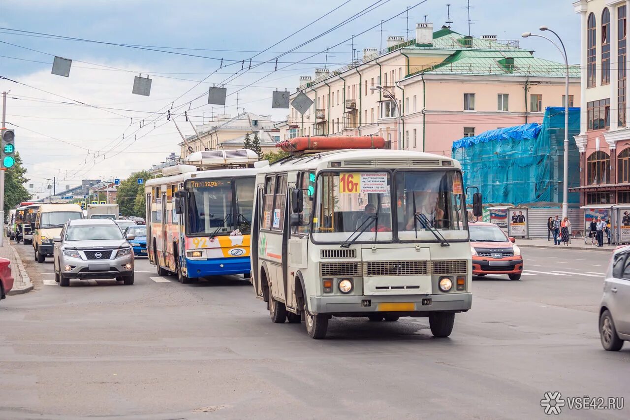 Транспорт автобусы кемерово