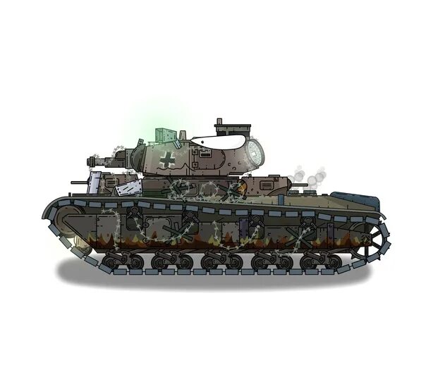Купить танк гибрид. Танк Panzerkampfwagen Neubaufahrzeug. Кв44 weasy. Кв-6 танк Геранд. Гибрид 44 танк Геранд.