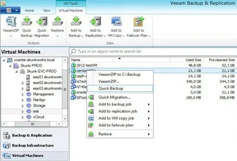 Backup replication