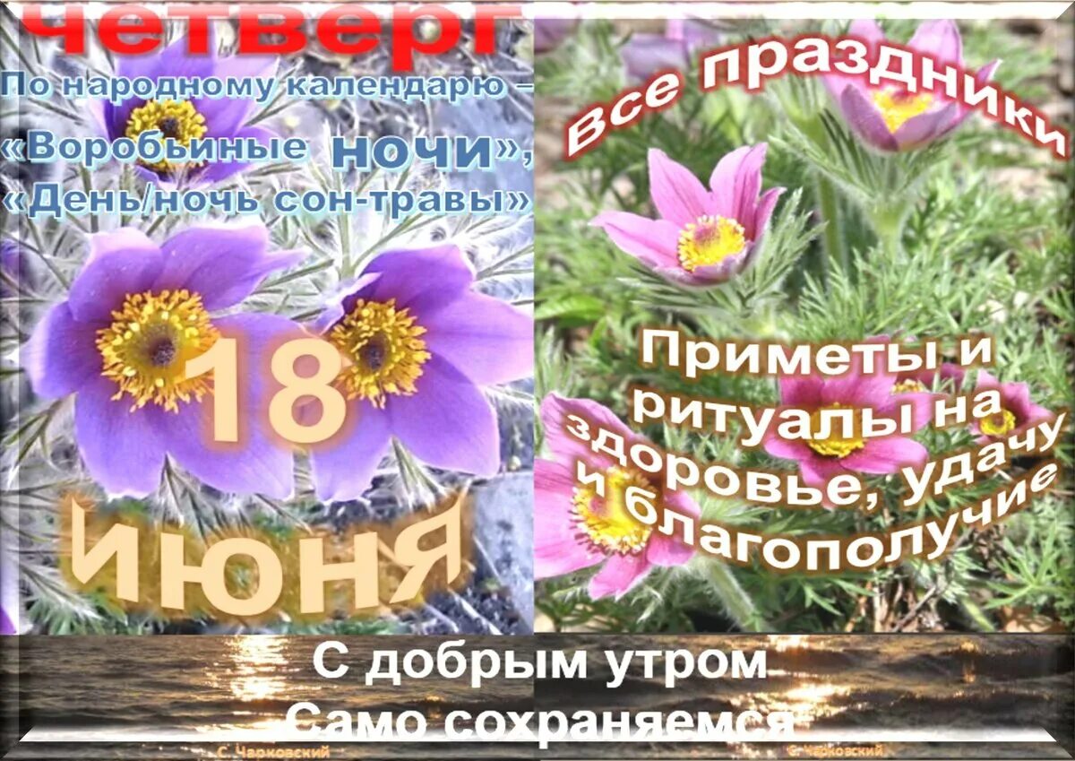 День 18 июня праздники. 18 Июня праздник открытки. 18 Июня какой праздник приметы. Дорофеев день.