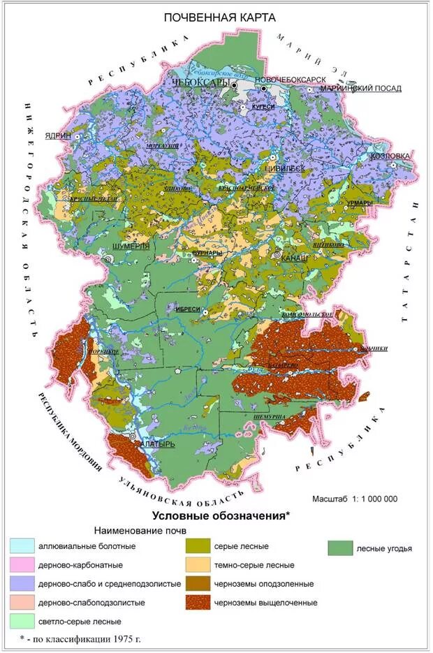 Чувашия в какой природной зоне. Карта почв Чувашии. Почвенная карта Чувашии. Карта почвы Чебоксары. Типы почв Чувашии карта.