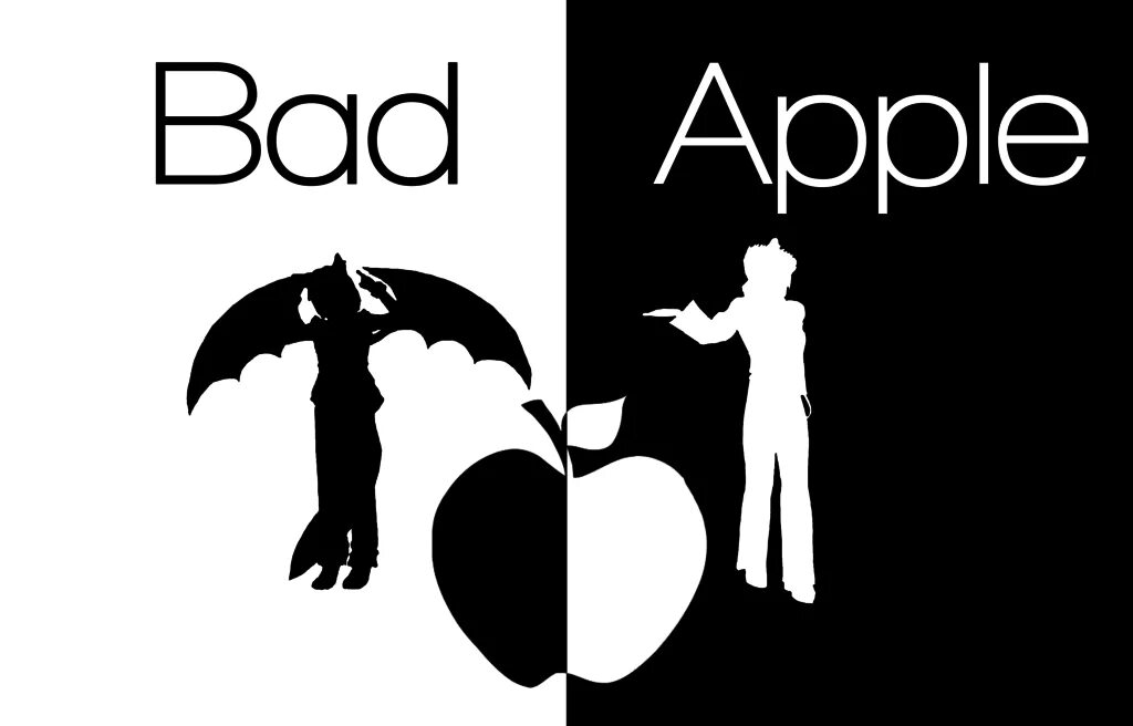 Bad Apple. Bad Apple персонажи. Проект Восток Bad Apple.