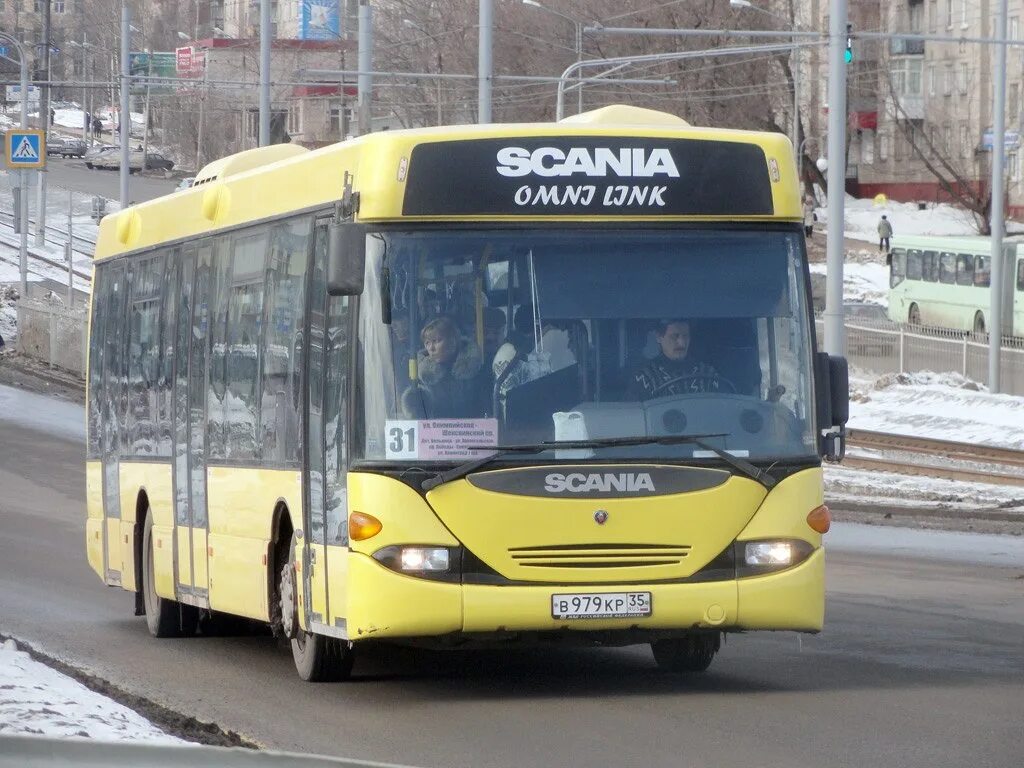 Автобус 31 изменения. 31 Автобус Череповец. Scania OMNILINK. Scania OMNILINK fotobus. Автобус 31 Череповец автобусы.