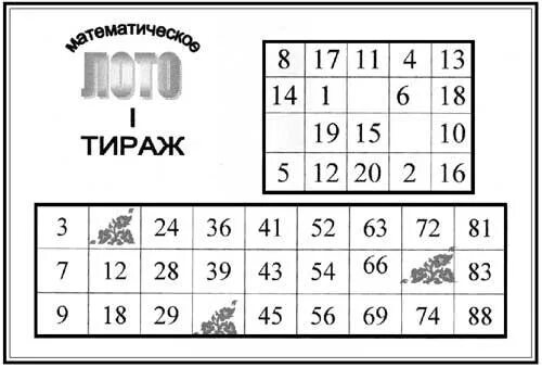 Таблица чисел русского лото Проверить билет 1449 тиража Русское лото за 17.07.2022 года