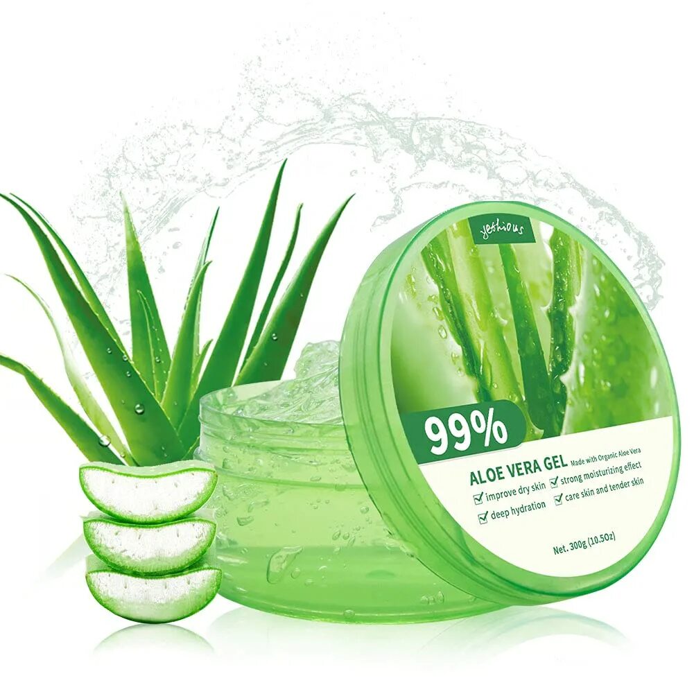 Aloe Vera Gel 99. Soothing Moisture Aloe Vera 99.