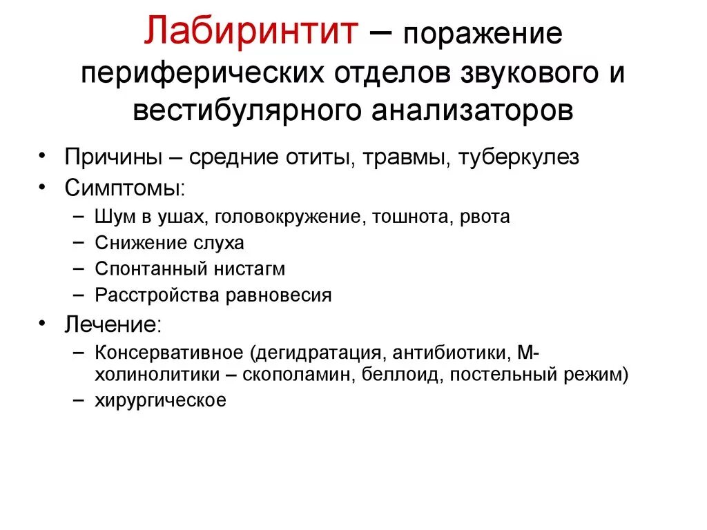 Внутреннее ухо лечение и симптомы. Воспалительные заболевания внутреннего уха (лабиринтиты).. (Лабиринтит лабиринтит симптомы. Лабиринтит клинические проявления.