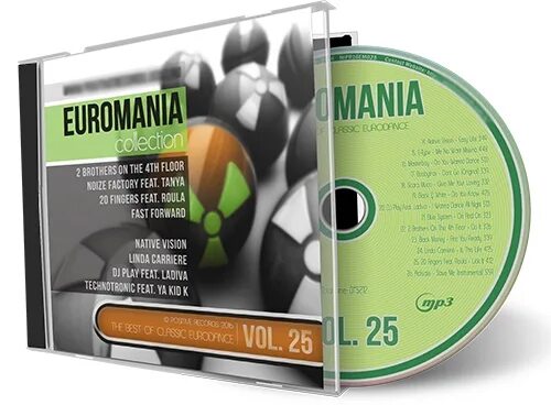 018. Euromania vol. Euromania. Eurodance hits vol. 01.