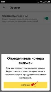 Определитель номера по имени