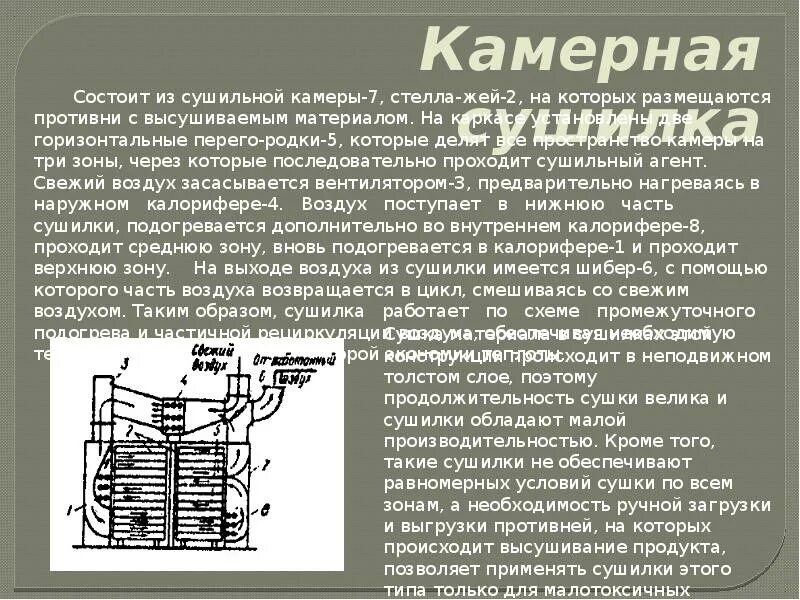 Какой тип сушки. Какой тип сушки