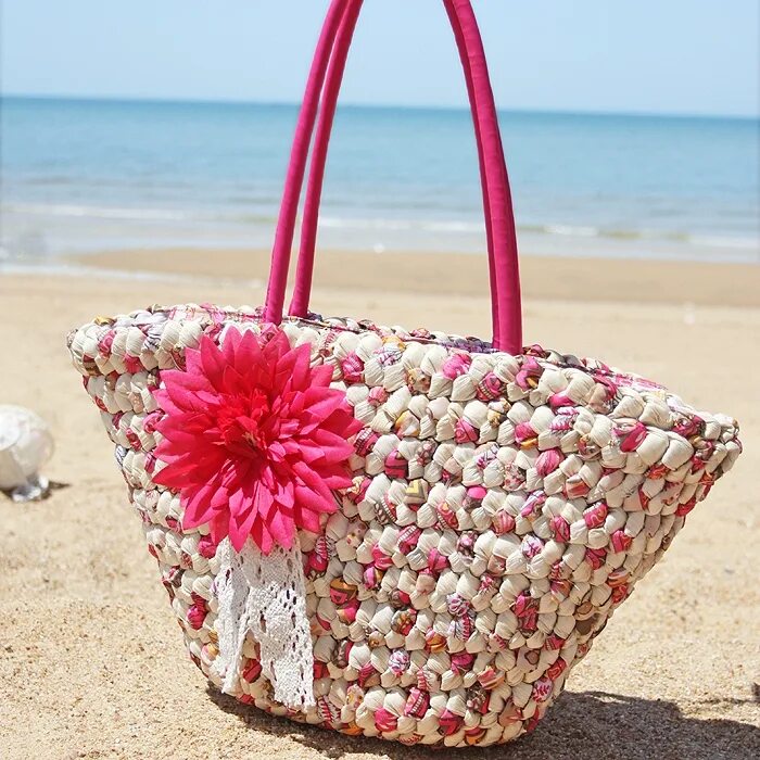 Пляжная сумка. Летние сумки. Стильная пляжная сумка. Плетеная пляжная сумка. Сумочка на лето