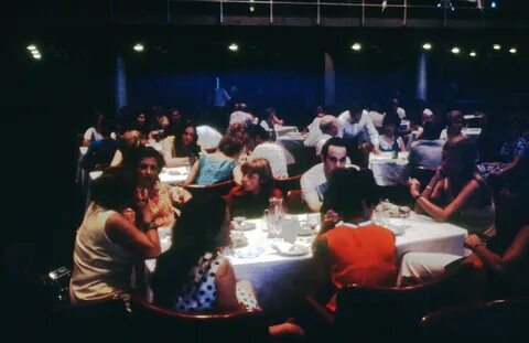 The restaurant was crowded