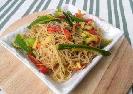 Классическая фунчоза с овощами