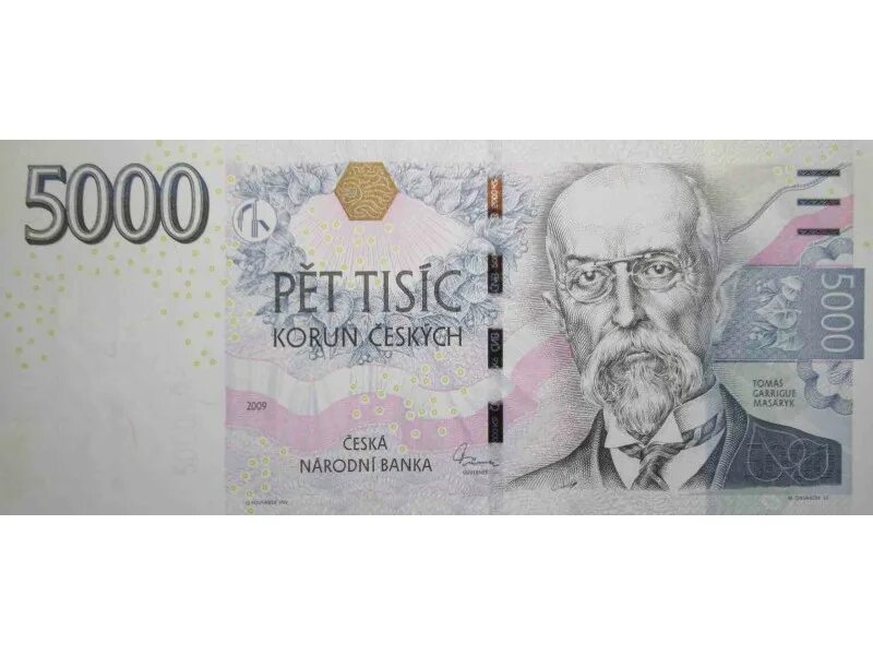 5000 Крон Чехия. 5000 Крон 2001. 5000 Чешских крон банкнота. Купюра 5000 чешских крон.