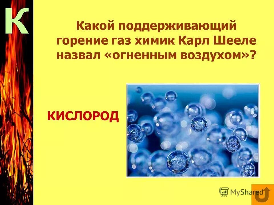 Газ который не горит не поддерживает горения