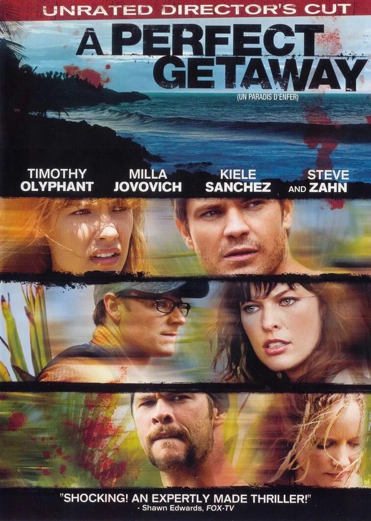 Идеальный побег сюжет. Идеальный побег - a perfect Getaway (2009). Милла Йовович идеальный побег. Идеальный побег 2009 Постер. Тимоти Олифант идеальный побег.