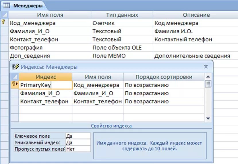 Название ключевого поля. Поле Мемо БД. Поле Мемо в базе данных. Ключевое поле код. Поле объекта ole SQL.