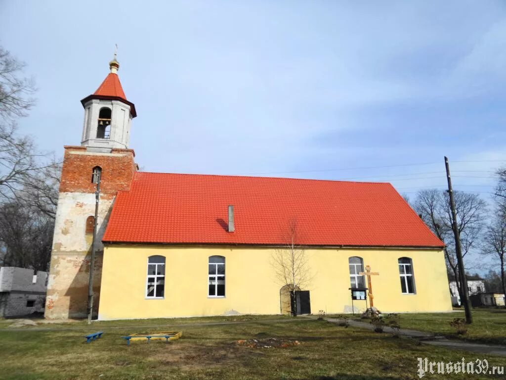 Большаково славского района. Кирха Гросс Скайсгиррен. Кирха Большаково. Кирха п. Большаково Калининградская обл. Большаково Славский район.