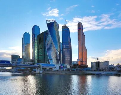 Москва сити лето