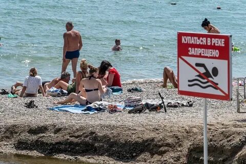 На каких пляжах запрещено купаться