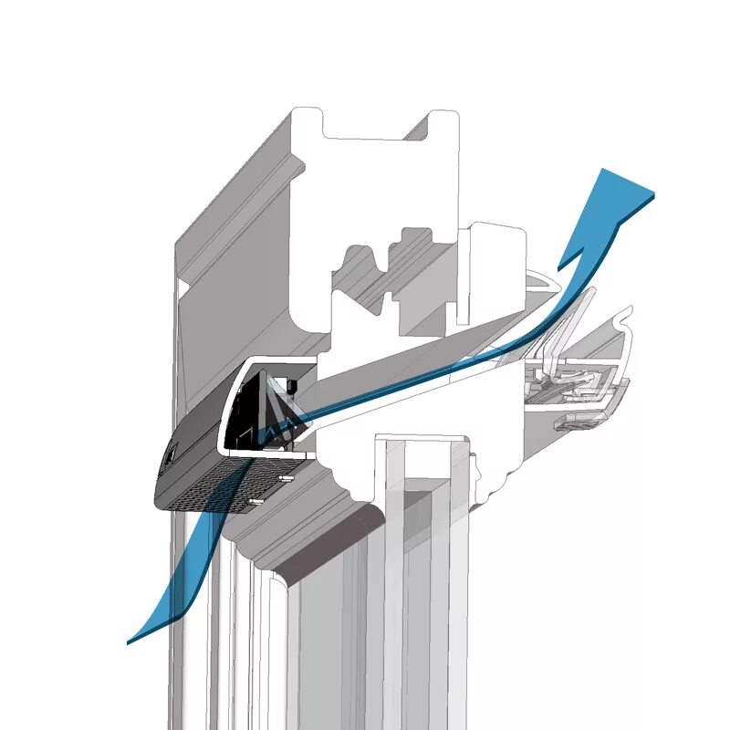 Верхнее проветривание пластиковых окон. Клапан приточной вентиляции Аэрэко. Клапан проветривания Aereco. Приточный клапан Aereco EMF 35. Микропроветривание на пластиковых окнах фурнитура гребенка.