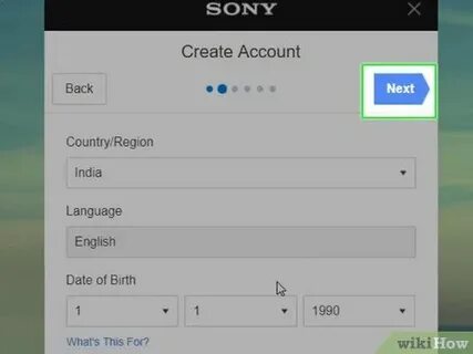 Sony аккаунт