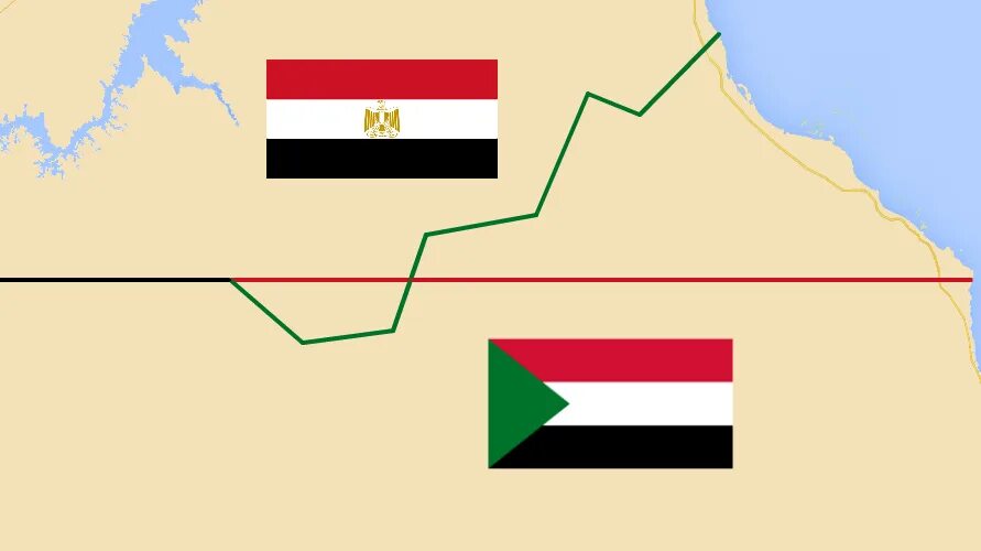 Бир тавиль. Граница Египта и Судана. Спорная территория между Египтом и Суданом. Судан и Египет спорная территория. Территория бир-Тавиль.