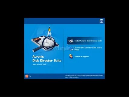 Acronis director ключ