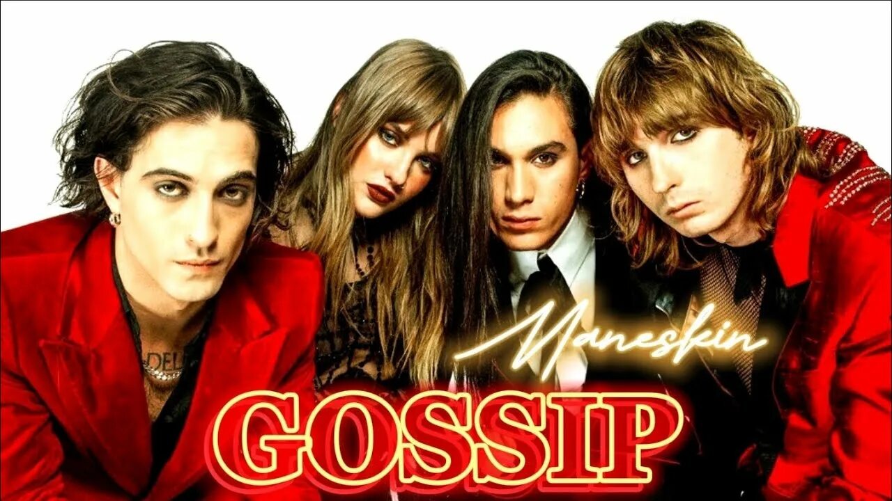 Gossip maneskin tom morello. Gossip Maneskin певец. Måneskin Gossip обложка. Gossip Maneskin клип. Манескин Госсип текст.