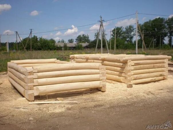 Срубы дома б у