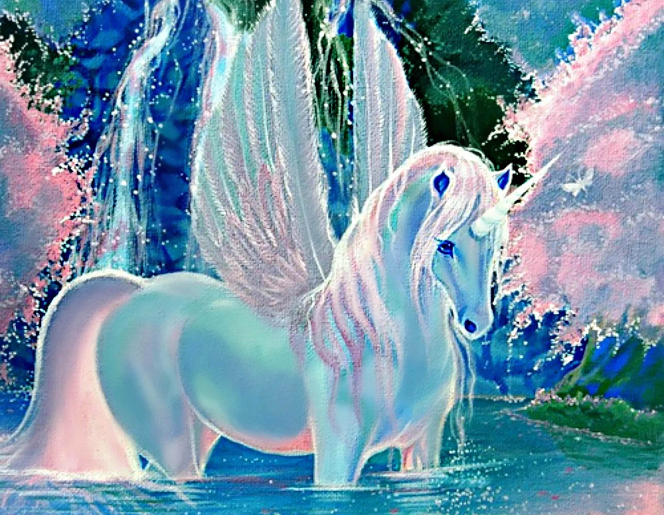 Единорог Пегас Аликорн. Сказочные лошади. Сказочный Единорог. Сказочный конь. Самые красивые единороги