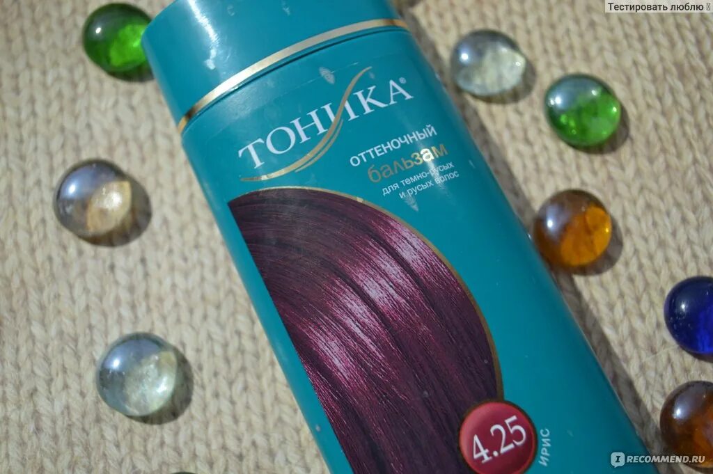 Тоника ля. Тоника оттеночный бальзам ирис 4.25.