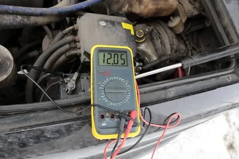 Аккумулятор при выключенном зажигании