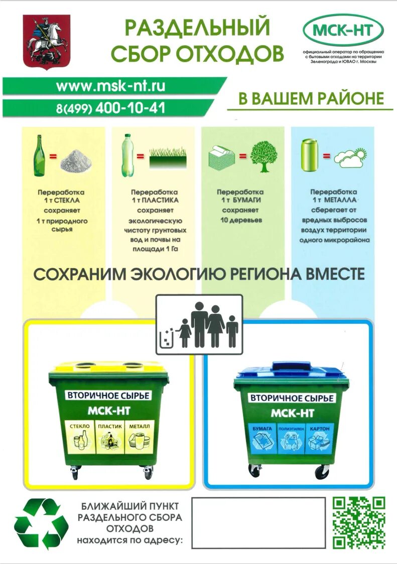 Осуществление деятельности на сбор отходов. Раздельный сбор отходов.