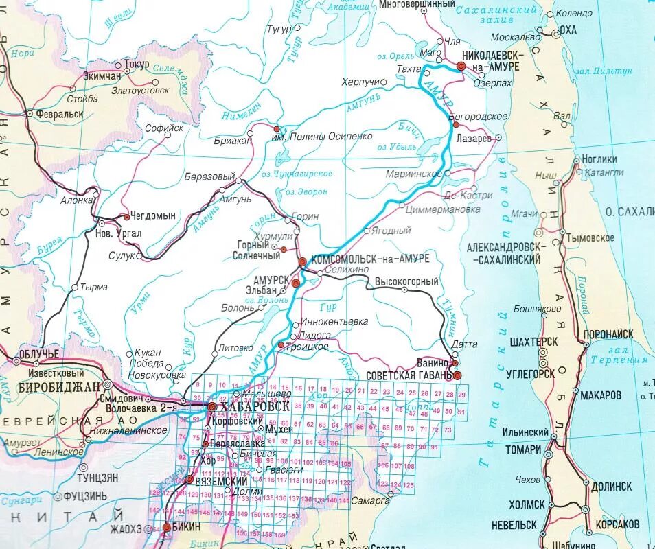Карта дорог хабаровского. Автомобильная карта Хабаровского края. Автомобильная карта Хабаровского края с городами и поселками. Карта автодорог Хабаровского края. Карта автодорог Хабаровского края подробная.