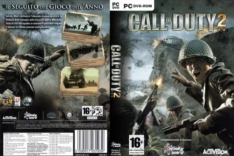 Call of Duty 2 cover or packaging material - MobyGames