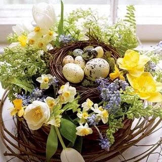 Какие цветы ставят на пасху