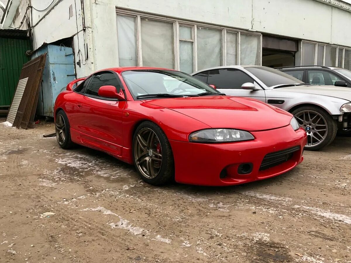 Задние накладки. - Mitsubishi Eclipse (2G), 2 л, 1995 года тюнинг DRIVE2