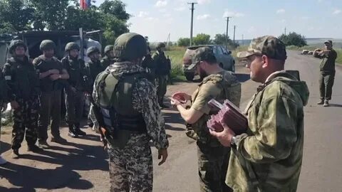 Награждение за авдеевку
