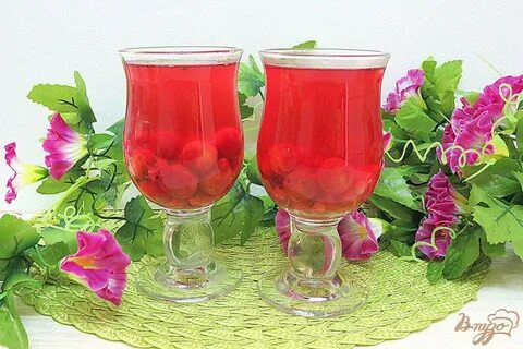 Компот вишня смородина