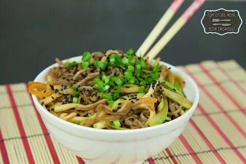 Как приготовить гречневую лапшу