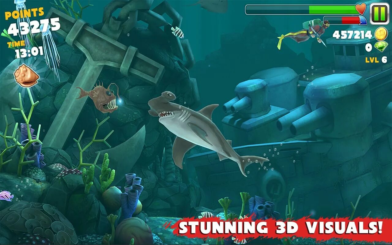 Акула мод много денег. Игра shark evolution. игра голодная акула 2. hungry shark evolution лодка с гарпуном. хангри шарк 1 2016.