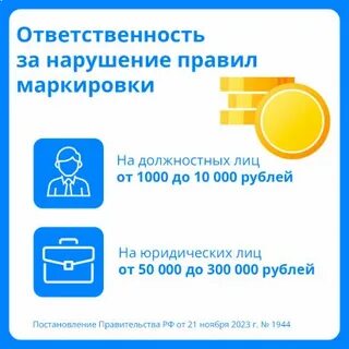 Какие товары маркируются с 1 апреля
