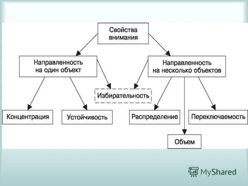 Свойства качества внимания