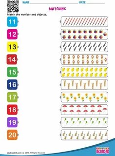 1 20 worksheets for kids
