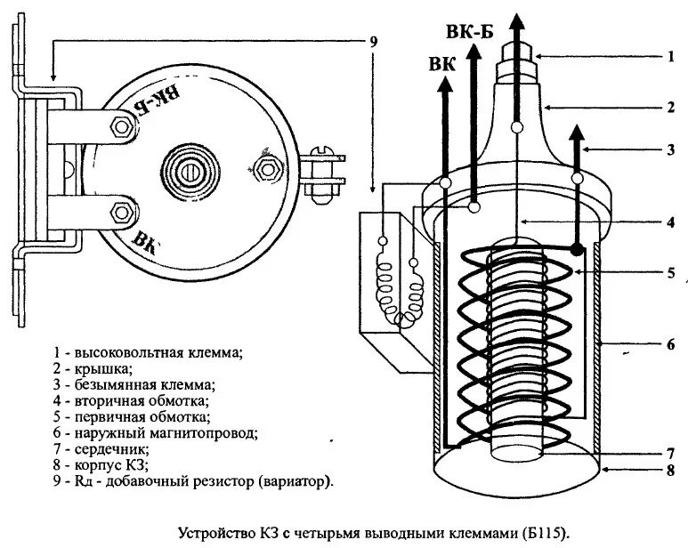 Б115в катушка зажигания схема подключения. Катушка зажигания 115 схема подключения. Катушка б117а схема подключения. Катушка зажигания б13.