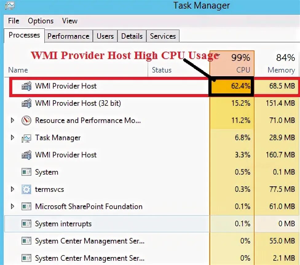 WMI provider host что это. WMIPRVSE.exe WMI provider host. WMI provider host загружает процессор. WMI provider host два процесса в диспетчере. Wmi грузит процессор