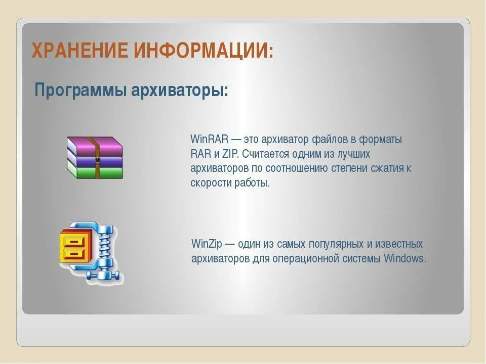 Функции архиваторов. Программное обеспечение архиватор. название программ архиваторов. системные программы архиваторы. принцип работы программ архиваторов.