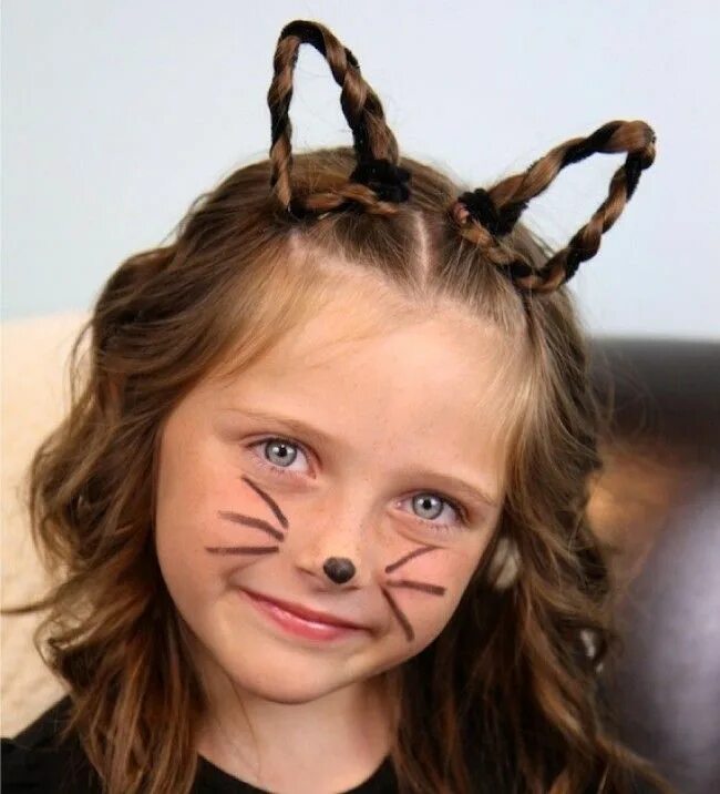 53 non-scary Halloween costumes, makeup and hairstyles ideas Halloween hair, Cra